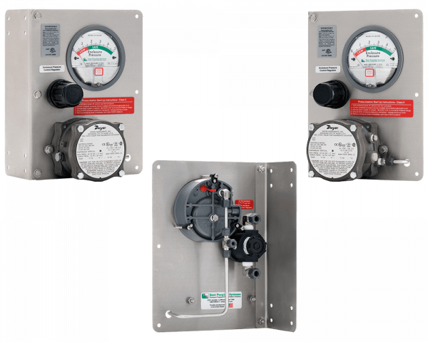 Best Purging Systems Model 101B Vertical Mount Purge Unit - UL Listed NFPA 496 Type Z Enclosure Purging Unit and Type Z Pressurization System, with Pressure Loss Alarm Switch