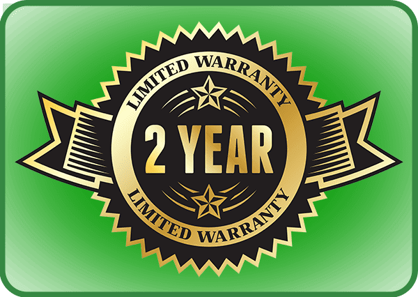 Best Purging Systems Two Year Warranty