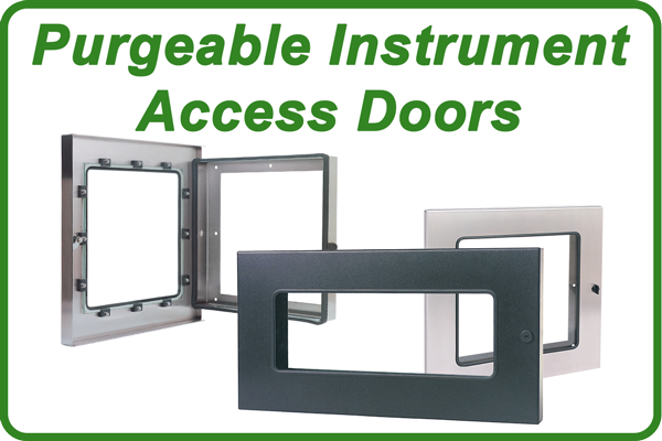 NFPA 496 Type Y and Z Enclosure Purging and Pressurization Unit Purgeable Instrument Access Doors