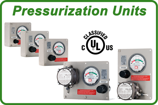 NFPA 496 Type Y and Z Enclosure Pressurization Units